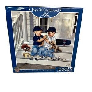 MasterPieces Joys of Childhood Trade Deadline 1000 Piece Jigsaw Puzzle